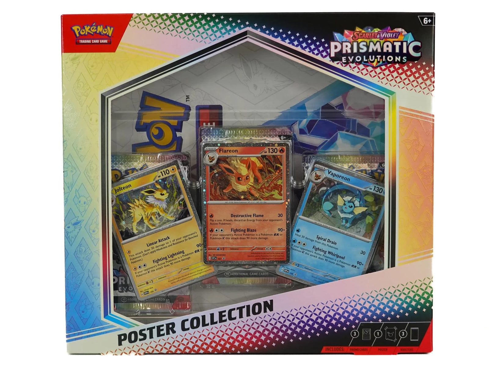 DRAFT - Pokemon Scarlet & Violet Prismatic Evolutions Poster Collection Box | Sealed