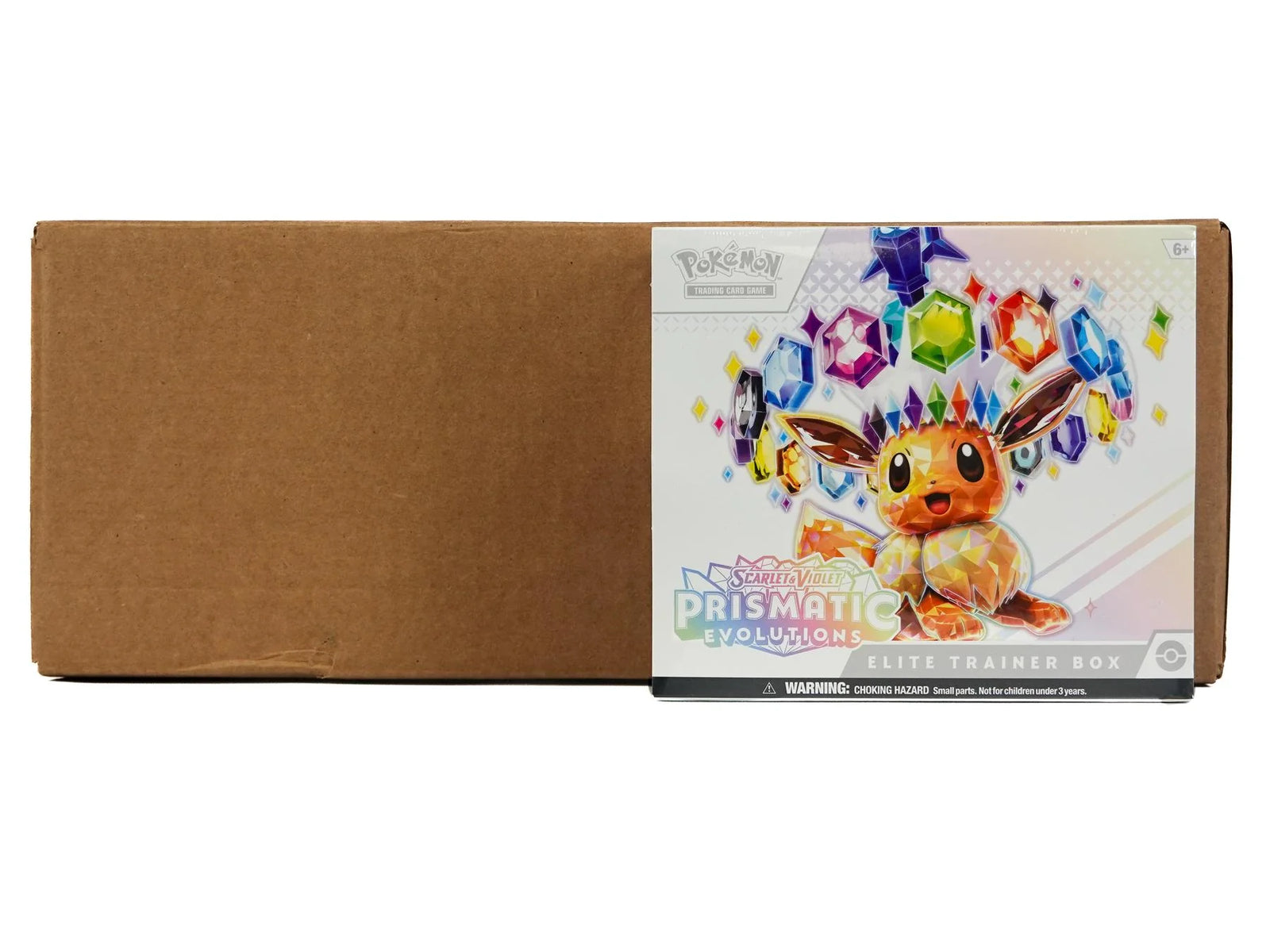 DRAFT - Pokemon Scarlet & Violet Prismatic Evolutions Elite Trainer 10-Box Case