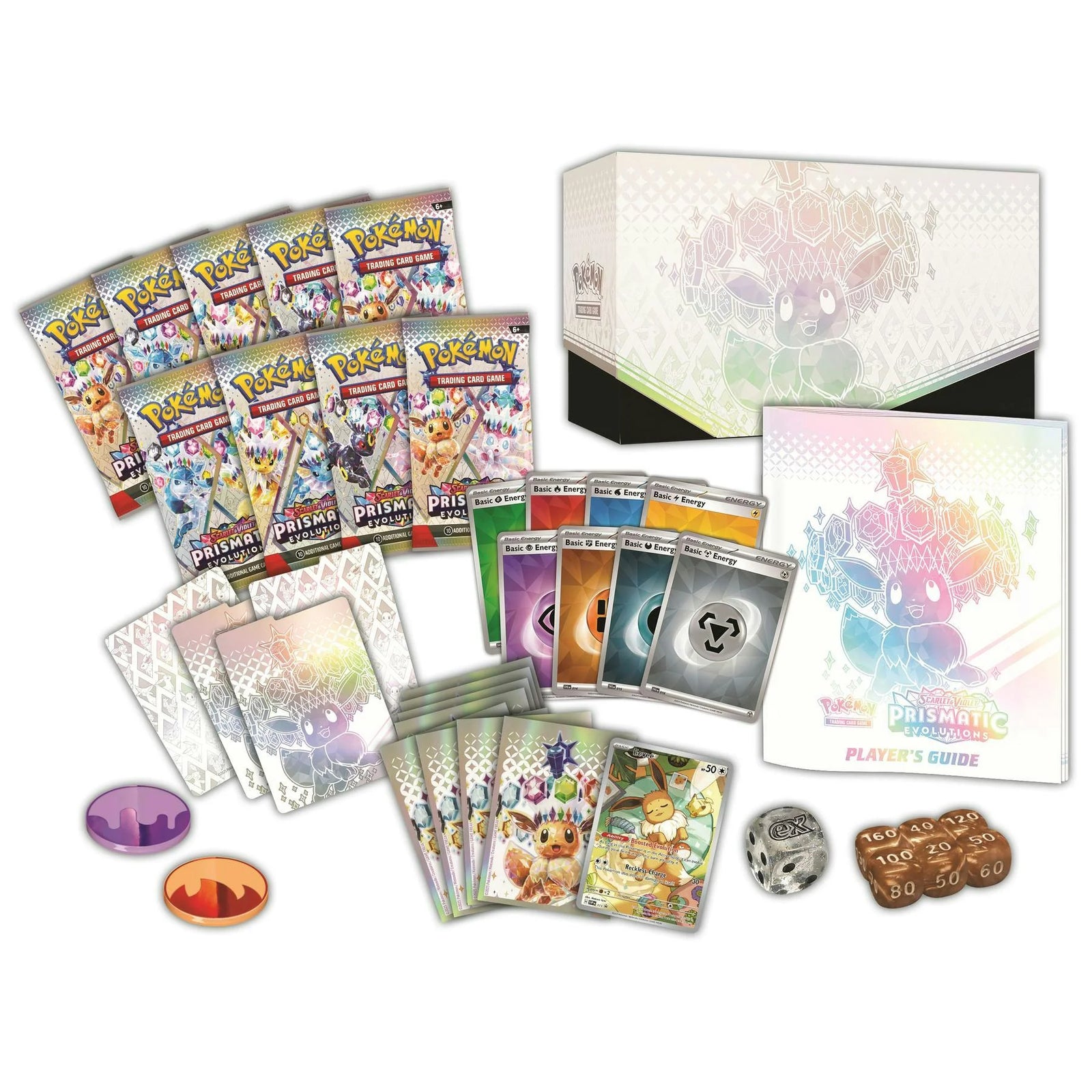 DRAFT - Pokemon Scarlet & Violet Prismatic Evolutions Elite Trainer 10-Box Case