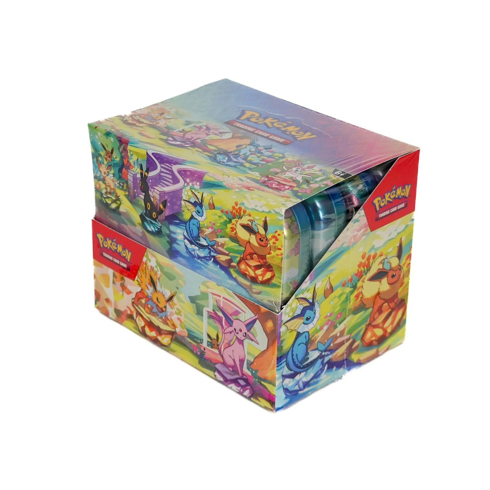 DRAFT - Pokemon Scarlet & Violet Prismatic Evolutions Mini Tin | 4-Box Ca | dacardworld:BV1G0VXFWF