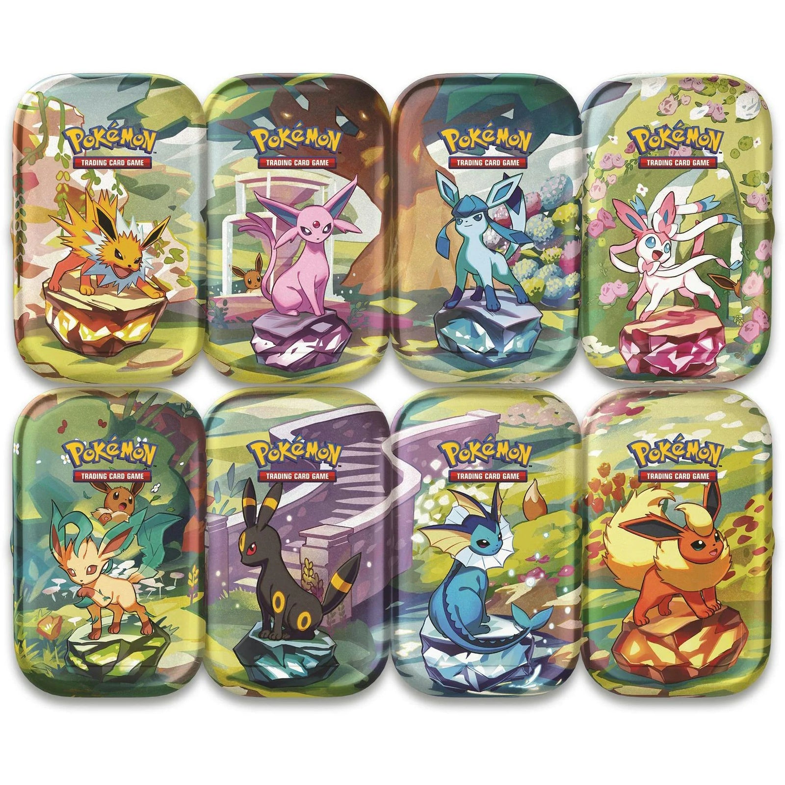 DRAFT - Pokemon Scarlet & Violet Prismatic Evolutions Mini Tin | 4-Box Ca | dacardworld:BV1G0VXFWF