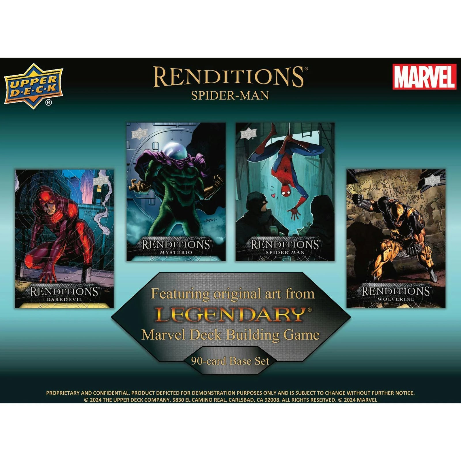 DRAFT - 2024 Upper Deck Marvel Renditions Spider-Man Hobby Box
