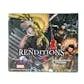 DRAFT - Upper Deck Marvel Renditions Spider-Man Hobby 12-Box Case