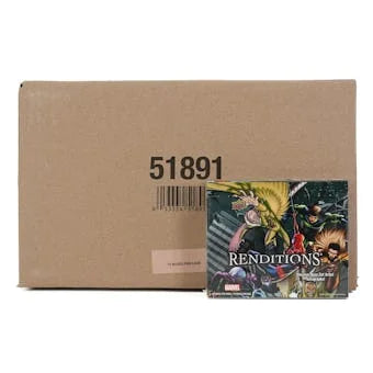 DRAFT - Upper Deck Marvel Renditions Spider-Man Hobby 12-Box Case