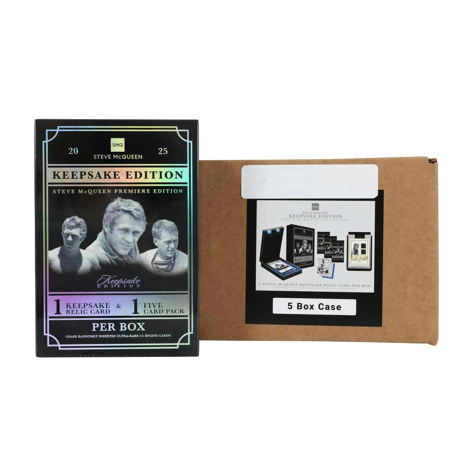 DRAFT - 2025 Keepsake Steve McQueen Collection Hobby 5-Box Case