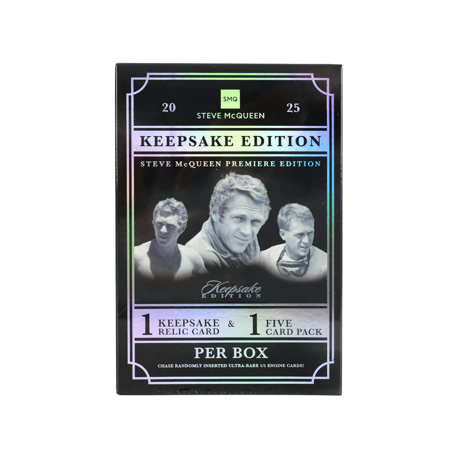 DRAFT - 2025 Keepsake Steve McQueen Collection Hobby 5-Box Case