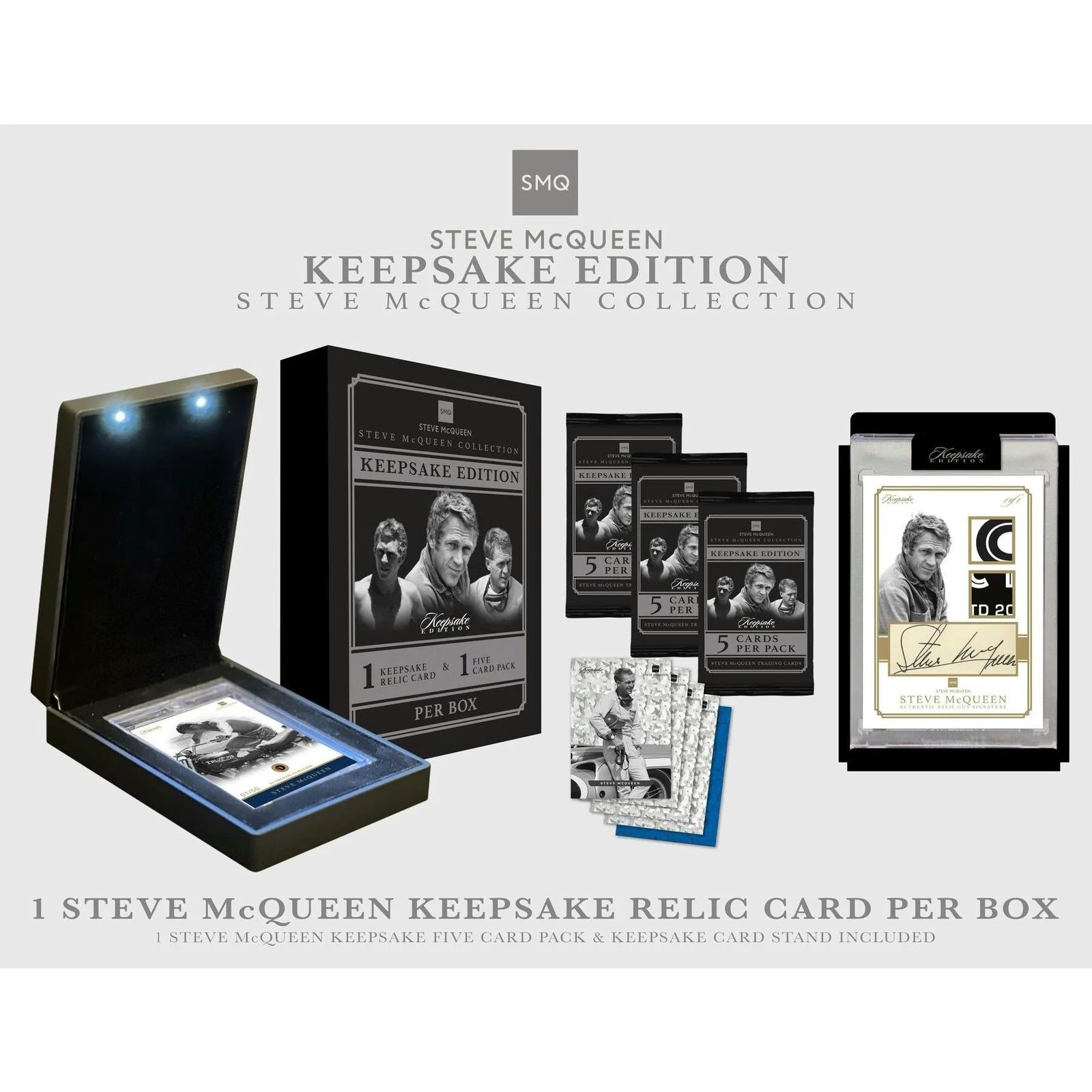 DRAFT - 2025 Keepsake Steve McQueen Collection Hobby 5-Box Case