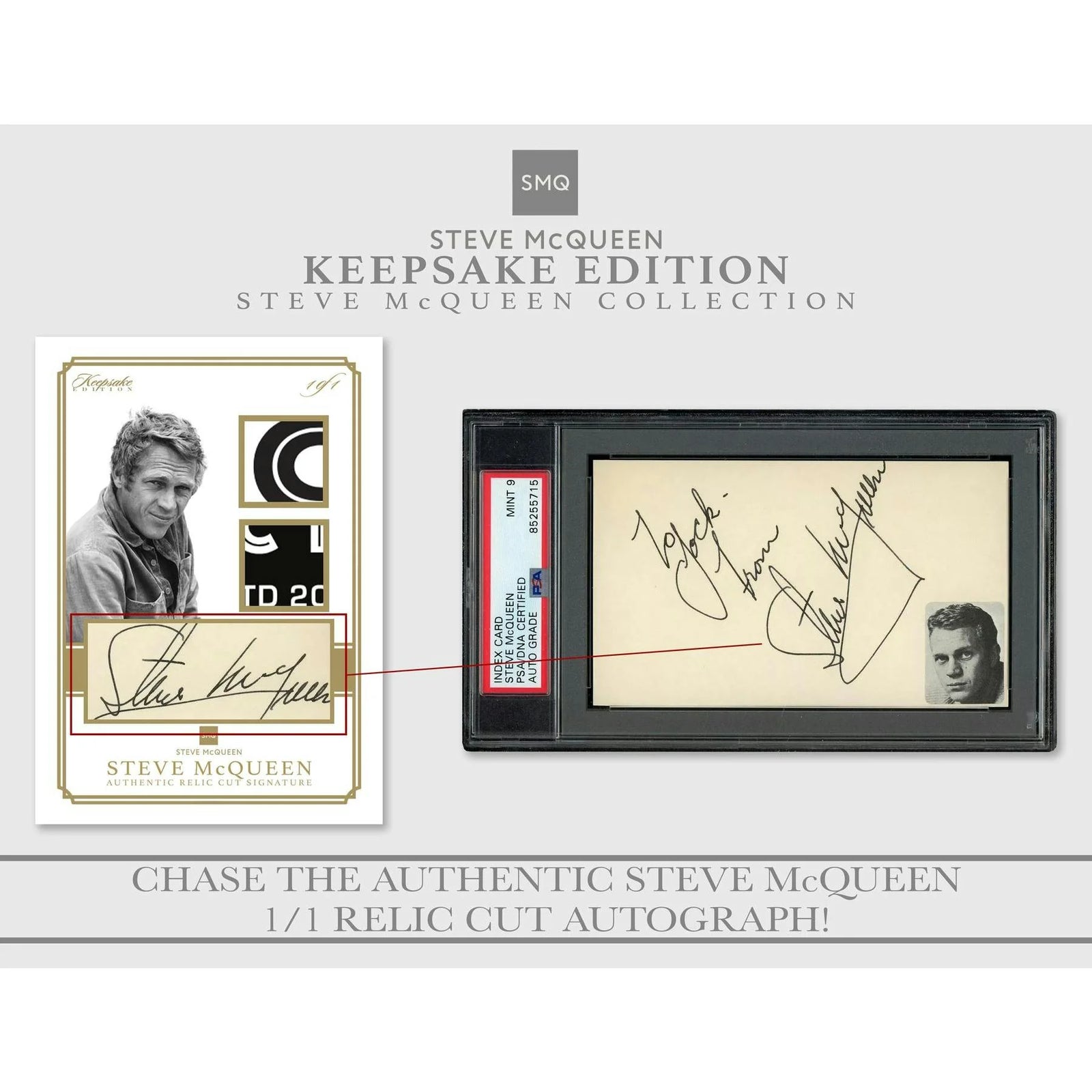 DRAFT - 2025 Keepsake Steve McQueen Collection Hobby 5-Box Case