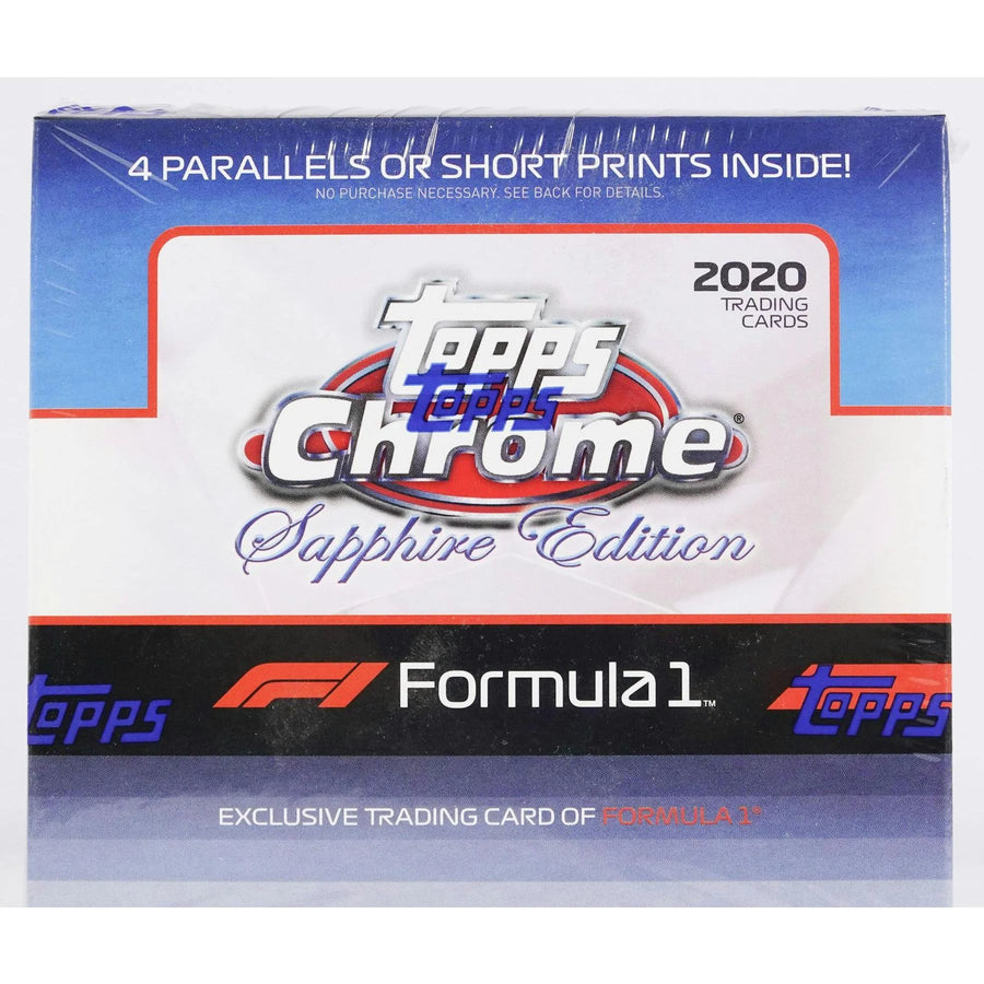 DRAFT - 2020 Topps Chrome Formula 1 Sapphire Edition Hobby Box
