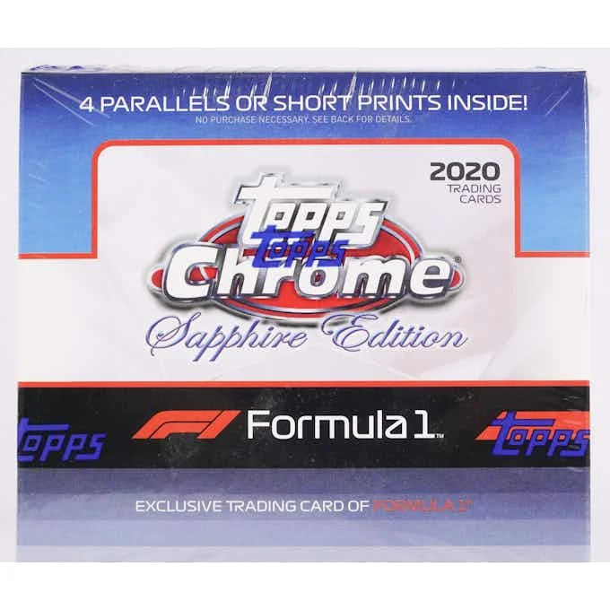 DRAFT - 2020 Topps Chrome Formula 1 Sapphire Edition Hobby Box