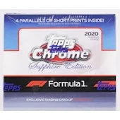 DRAFT - 2020 Topps Chrome Formula 1 Sapphire Edition Hobby Box