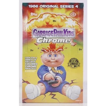 DRAFT - 2021 Topps Garbage Pail Kids Chrome Series 4 Hobby Box