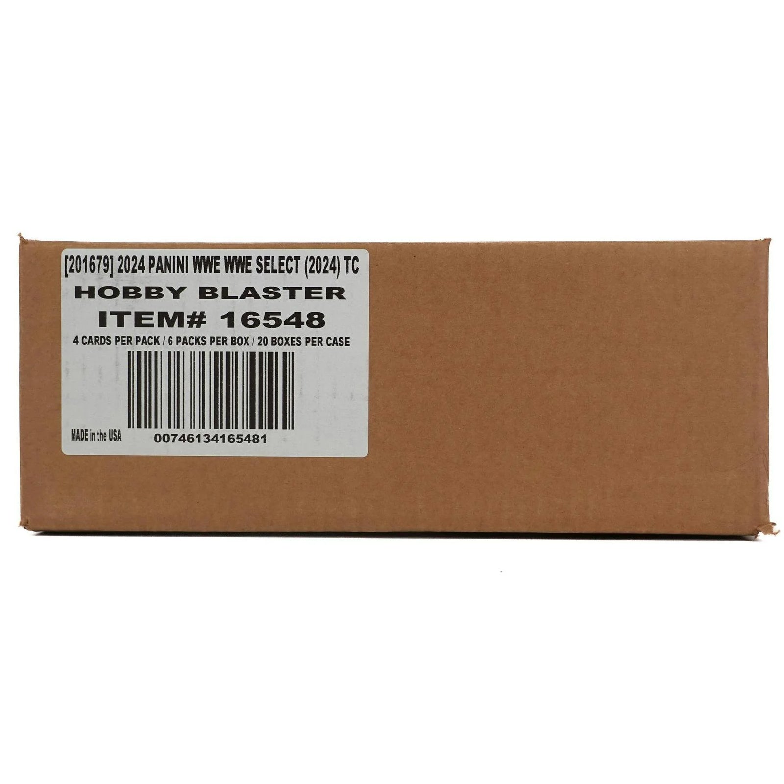 2024 Panini Select WWE Wrestling Blaster Hobby 20-Box Case (Ships Sealed Only) - D