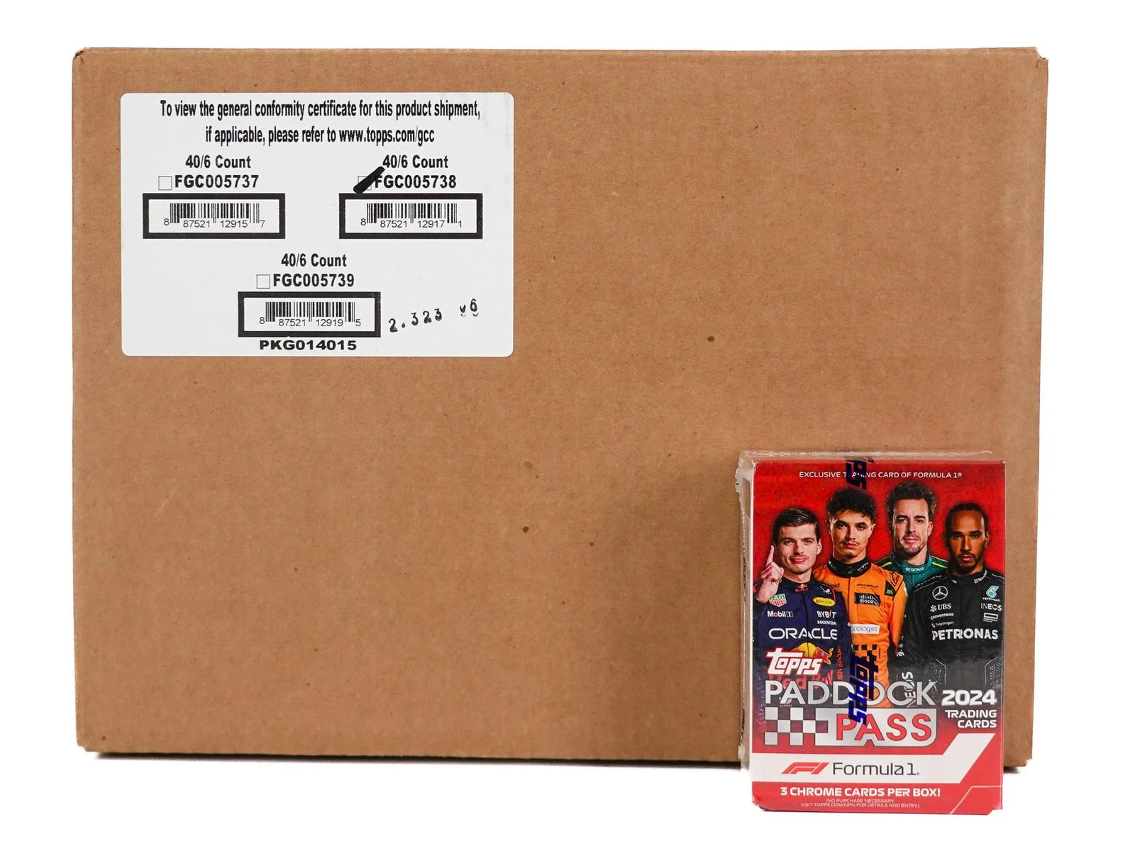 DRAFT - New 2024 Topps Paddock Pass F1 Formula 1 Blaster 40-Box Case