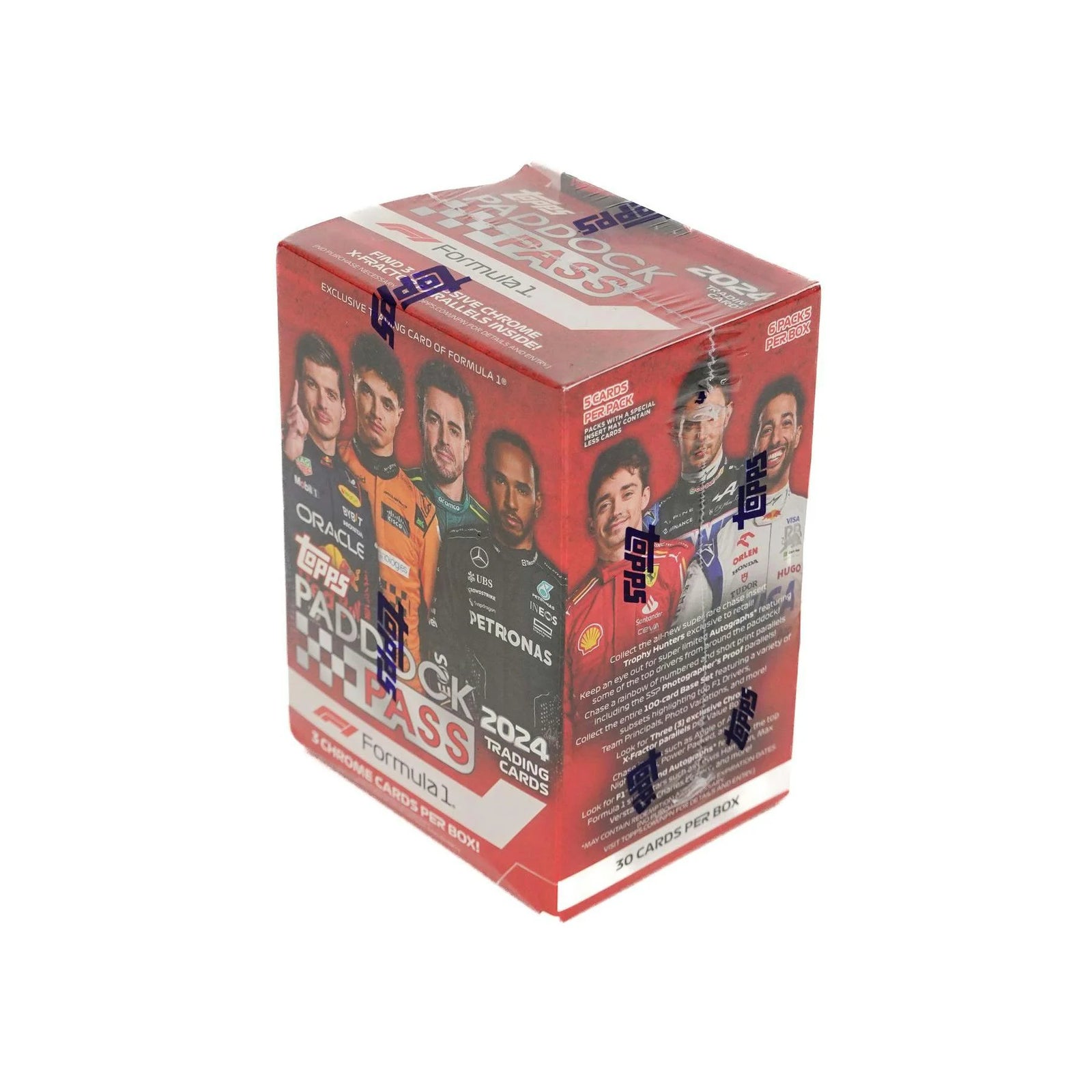 DRAFT - New 2024 Topps Paddock Pass F1 Formula 1 Blaster 40-Box Case