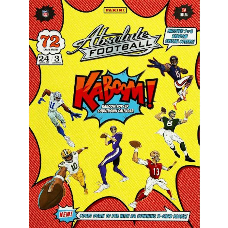 DRAFT - 2024 Panini Absolute Football Countdown Calendar Box