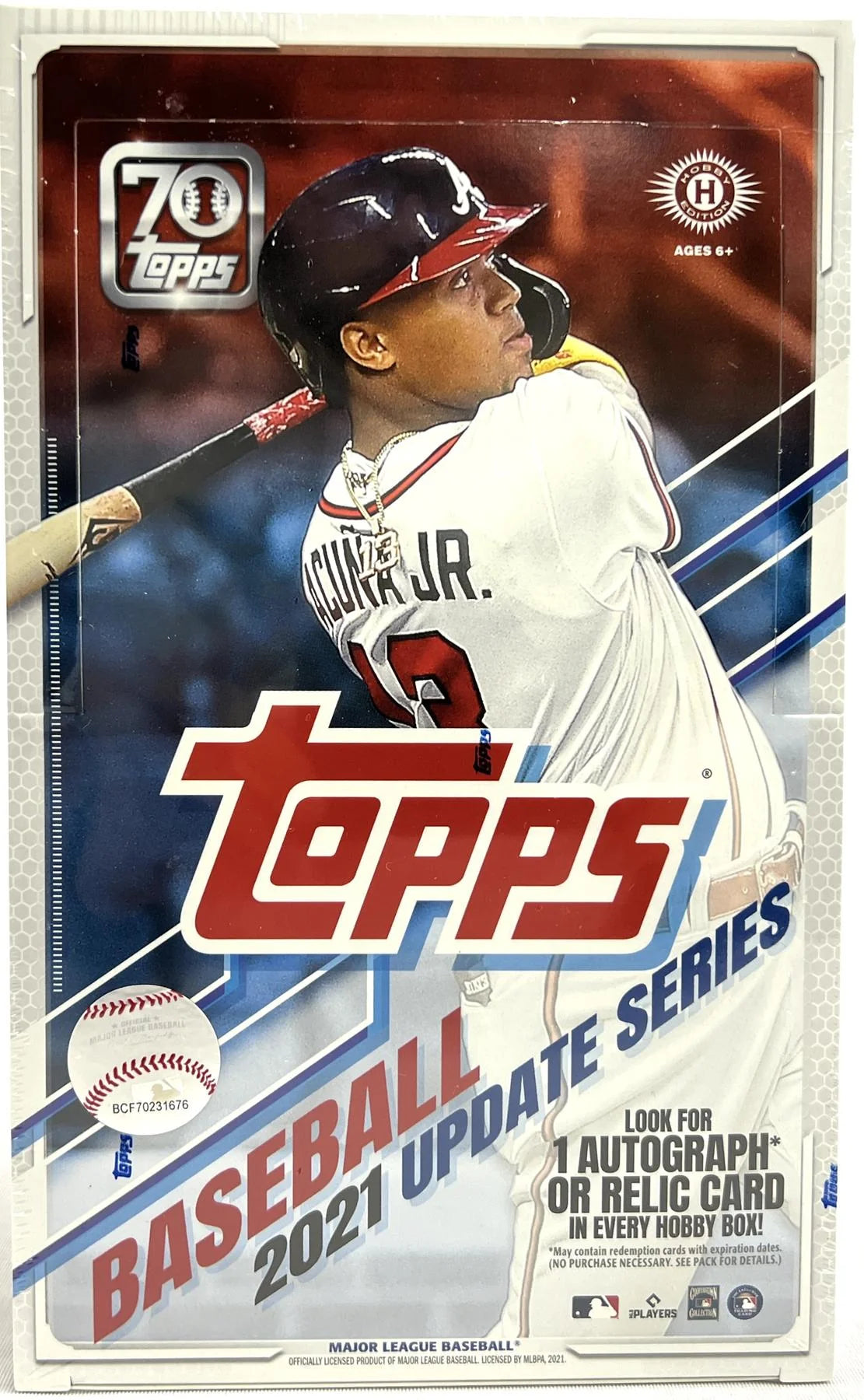 DRAFT - Just In 2021 Topps Update Series Baseball Hobby Box