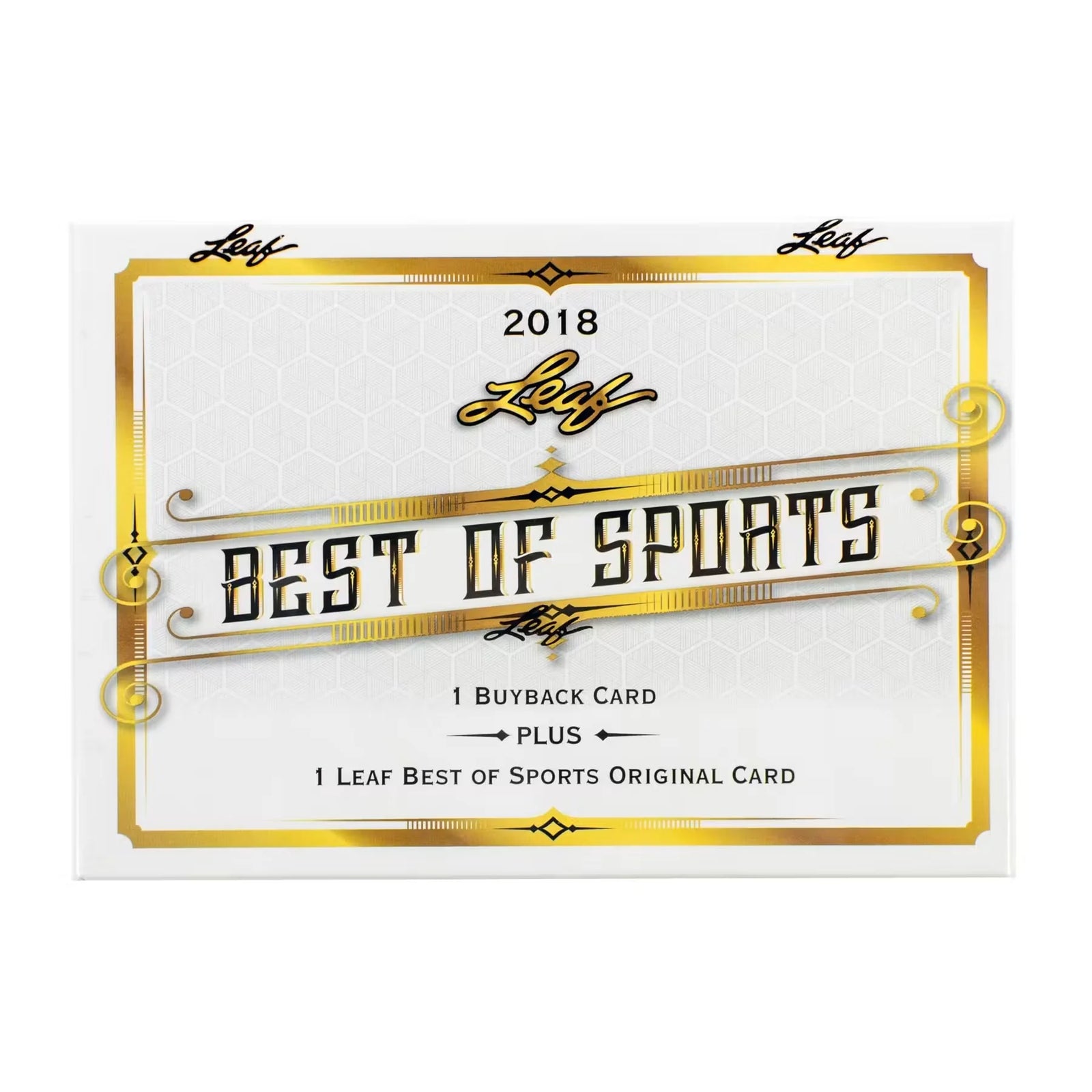 2018 Leaf Best of Sports Hobby Box (Ships Sealed Only)