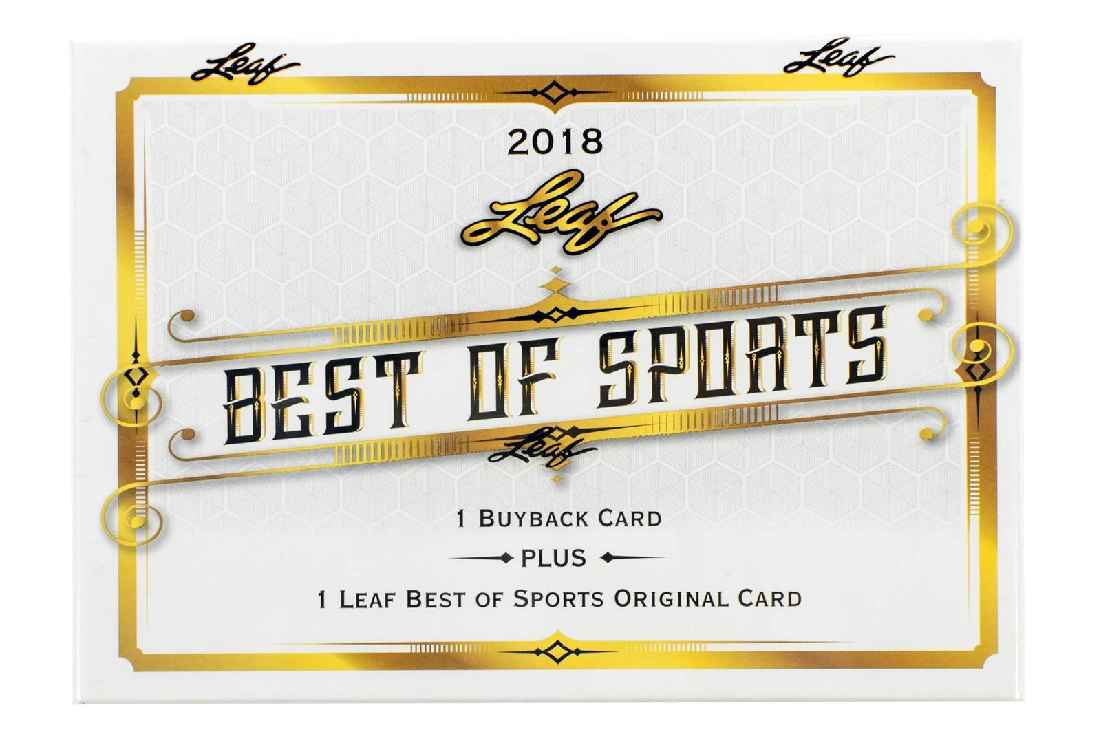 2018 Leaf Best of Sports Hobby Box (Ships Sealed Only)