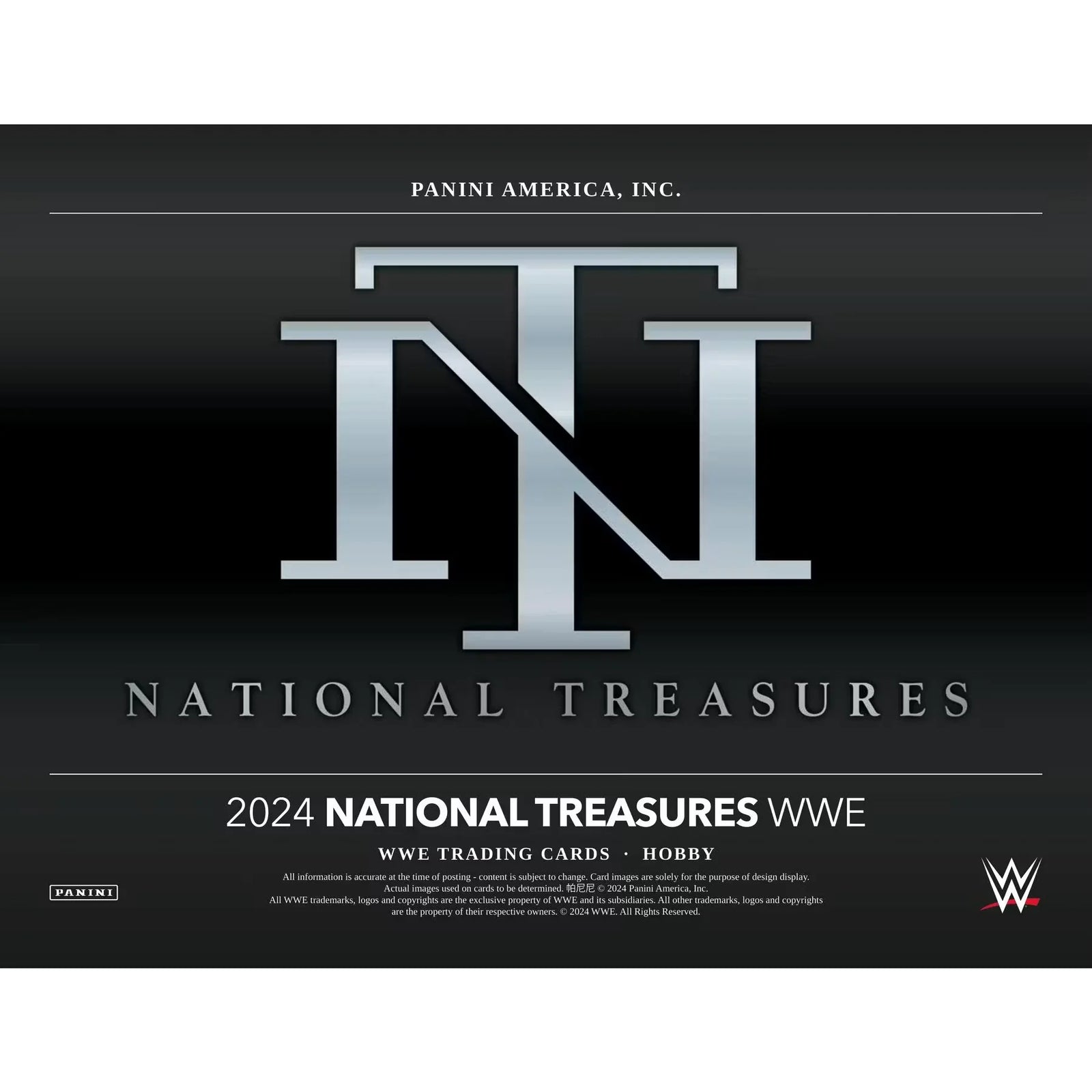 2024 Panini National Treasures WWE Wrestling Hobby Box