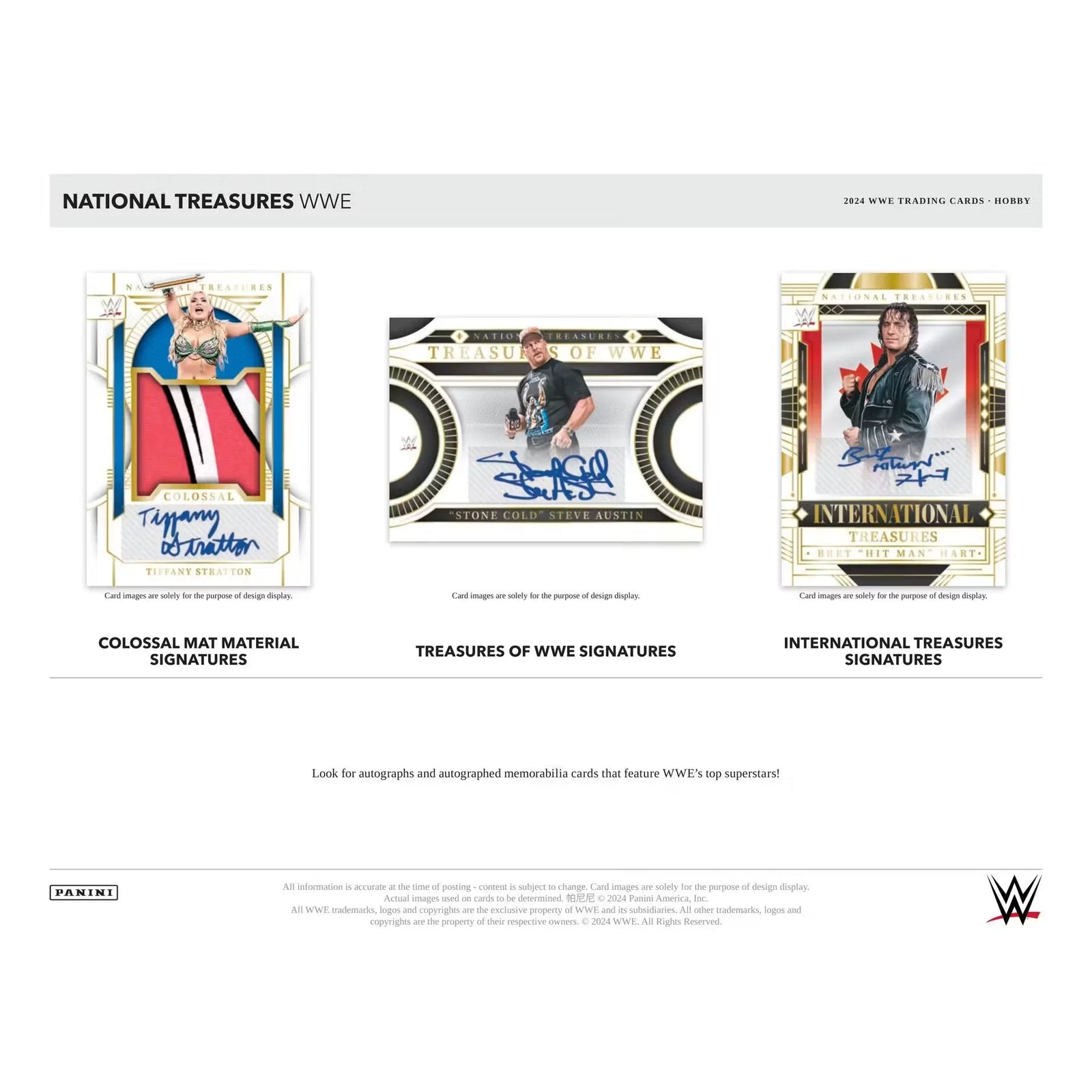 2024 Panini National Treasures WWE Wrestling Hobby Box