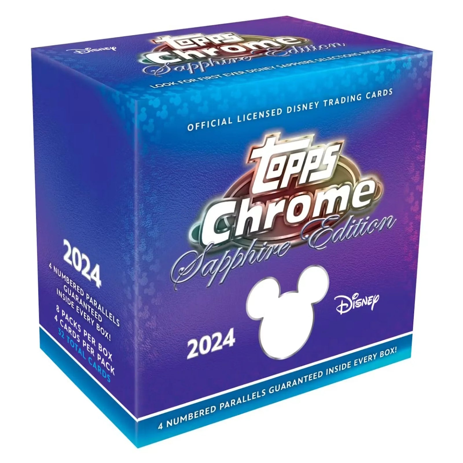 2024 Topps Disney Chrome Sapphire Hobby Box (Ships Sealed Only)