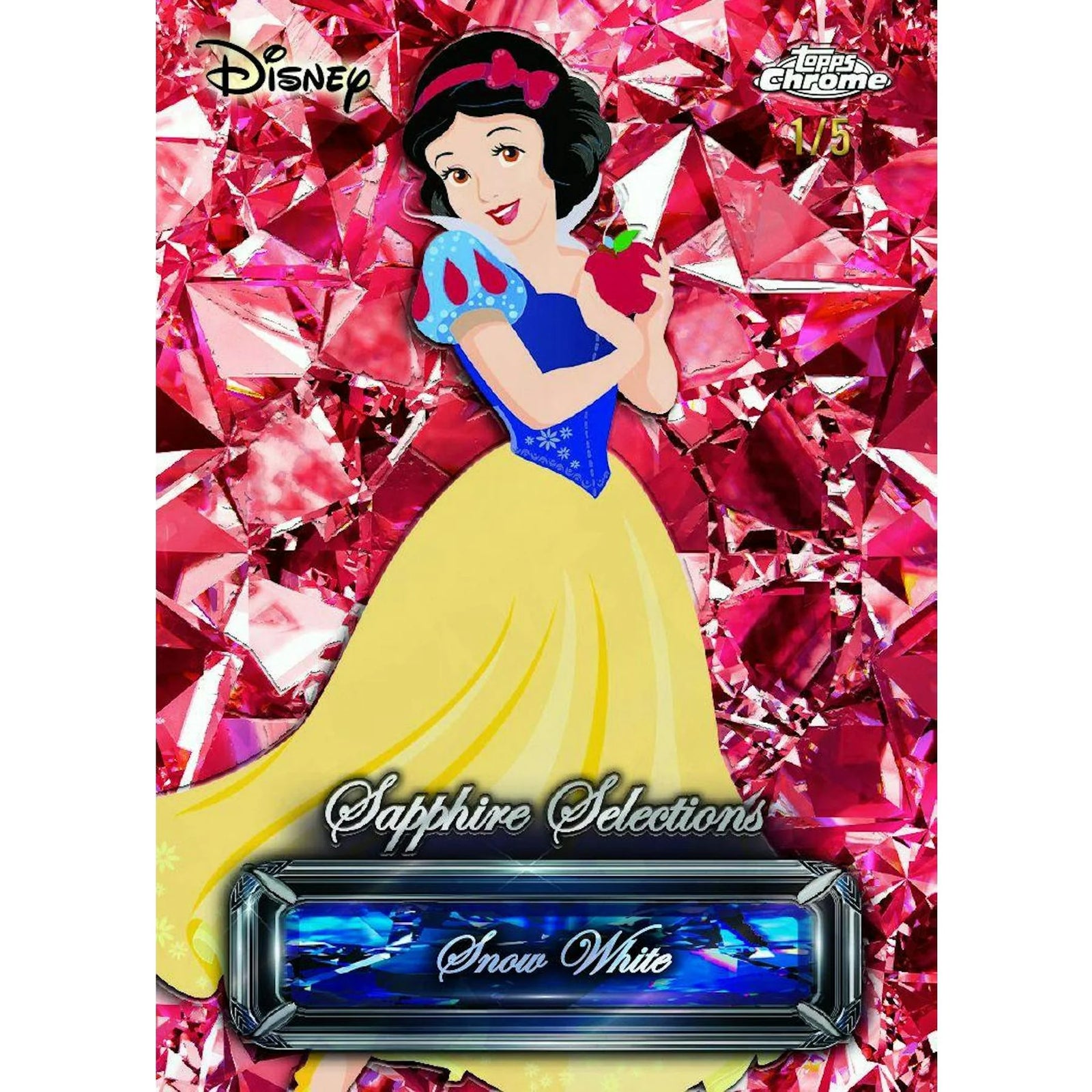 2024 Topps Disney Chrome Sapphire Hobby Box (Ships Sealed Only)
