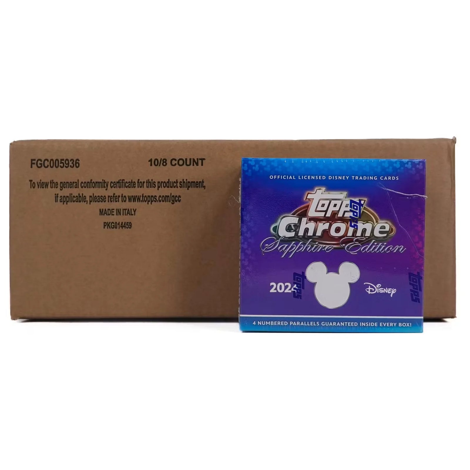 2024 Topps Disney Chrome Sapphire Hobby 10-Box Case (Ships Sealed Only)
