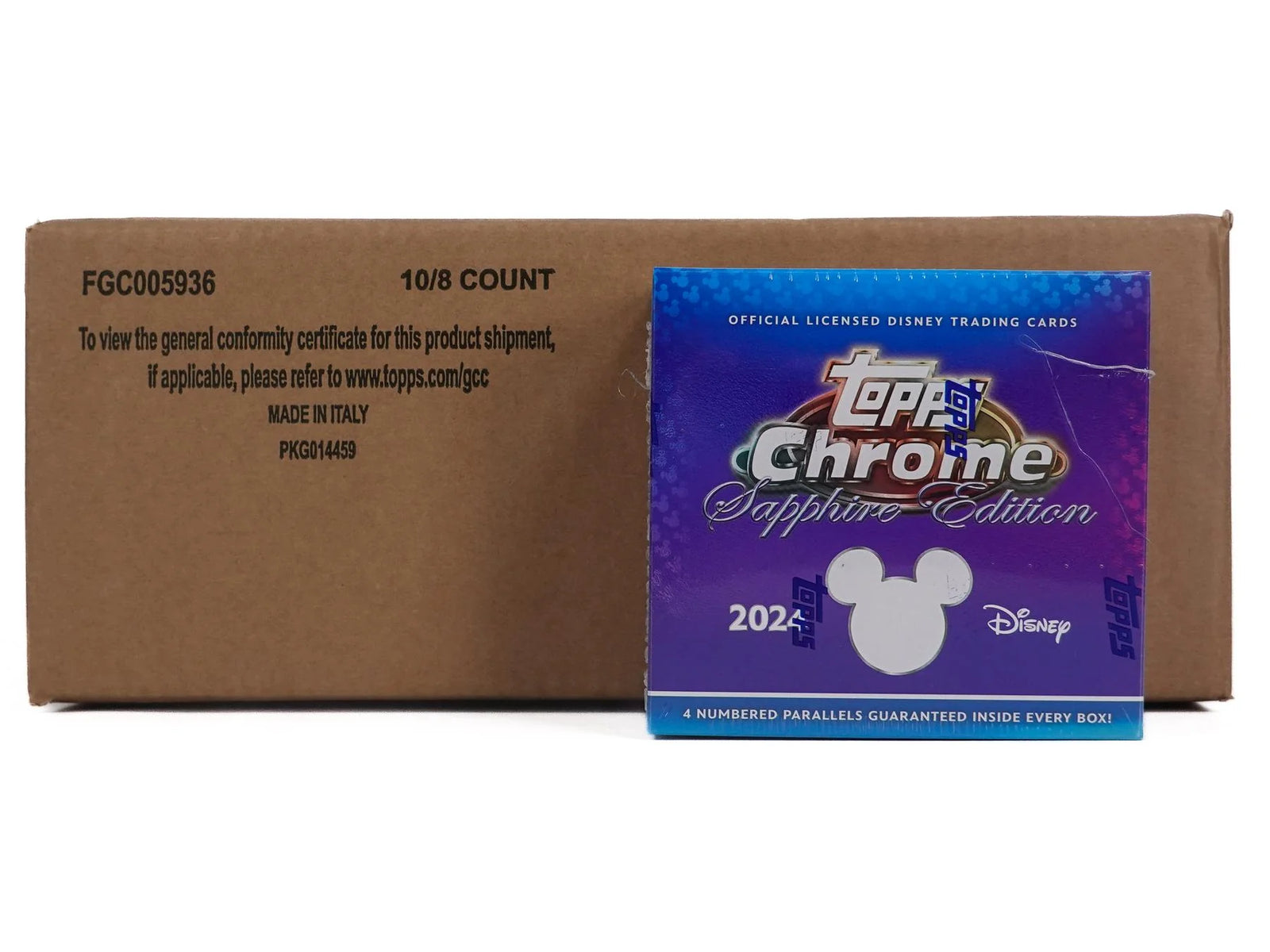 2024 Topps Disney Chrome Sapphire Hobby 10-Box Case (Ships Sealed Only)