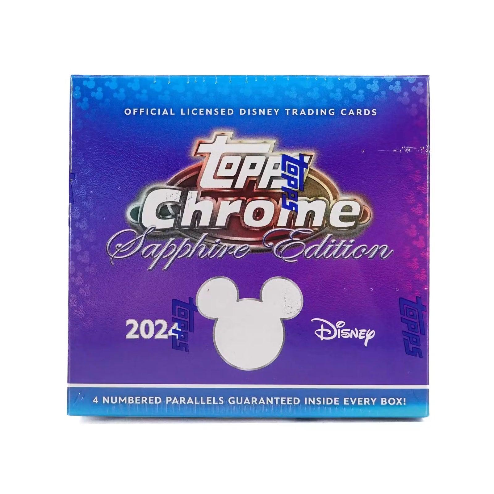 2024 Topps Disney Chrome Sapphire Hobby 10-Box Case (Ships Sealed Only)