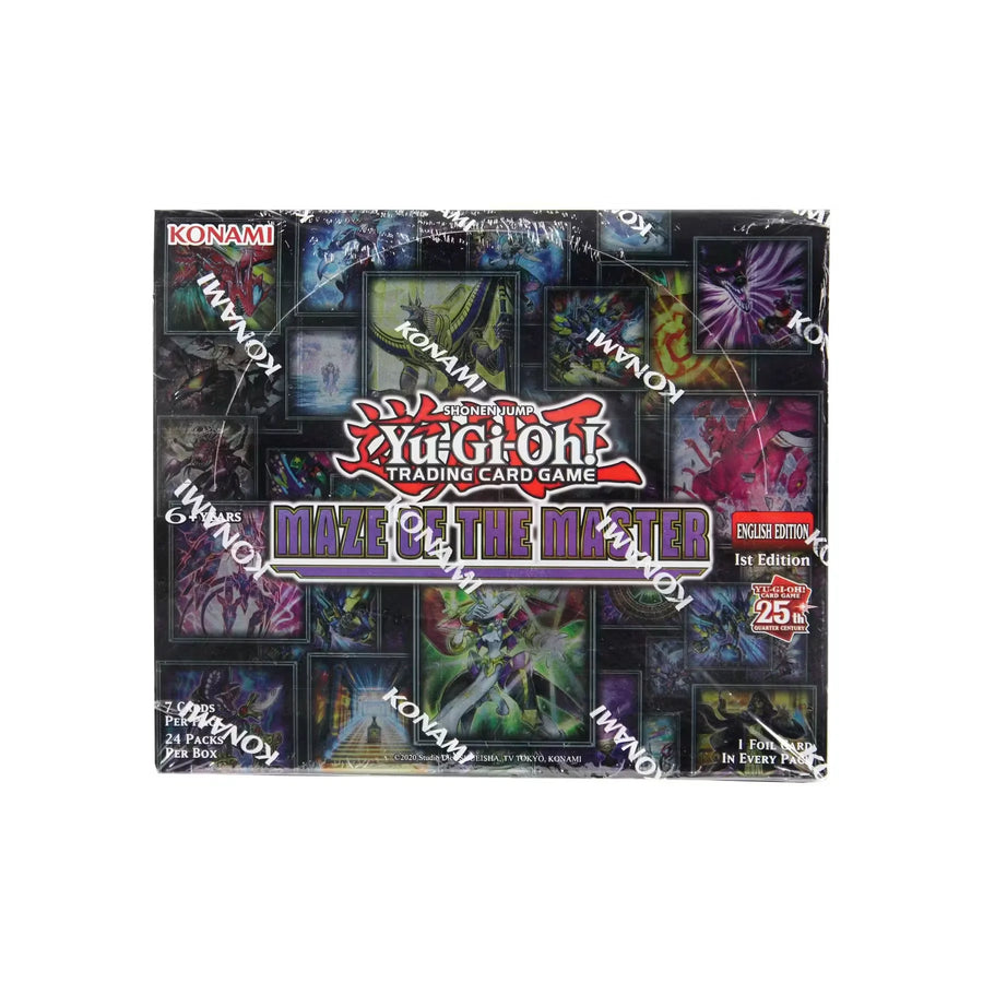 Yu Gi Oh Maze of the Master Booster Box Sealed