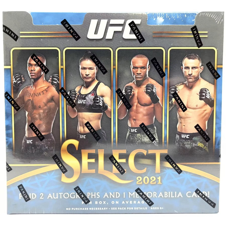 2021 Panini UFC Select Hobby Box | Two Autographs + Memorabilia (Ships Sealed Only) - D