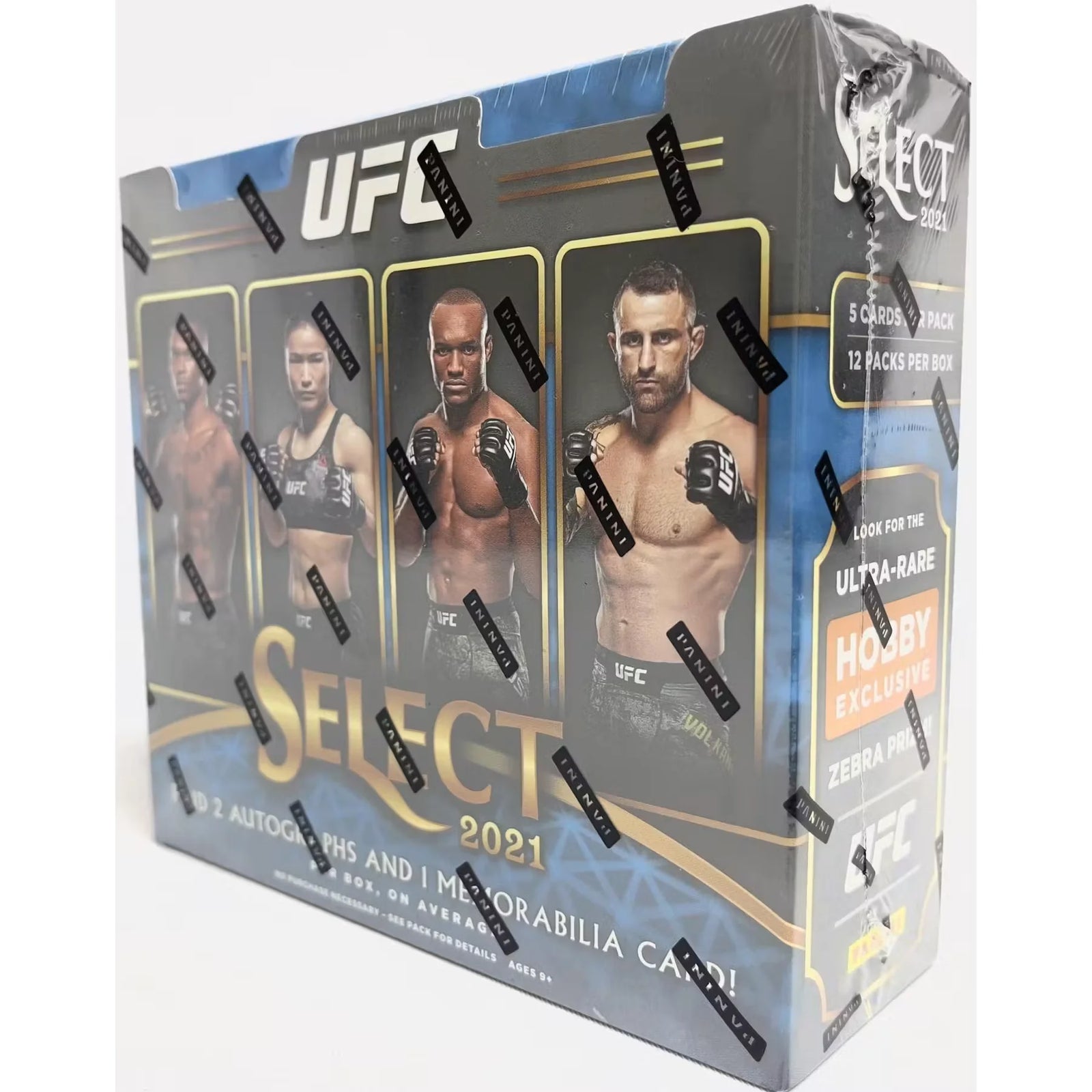 2021 Panini UFC Select Hobby Box | Two Autographs + Memorabilia (Ships Sealed Only) - D