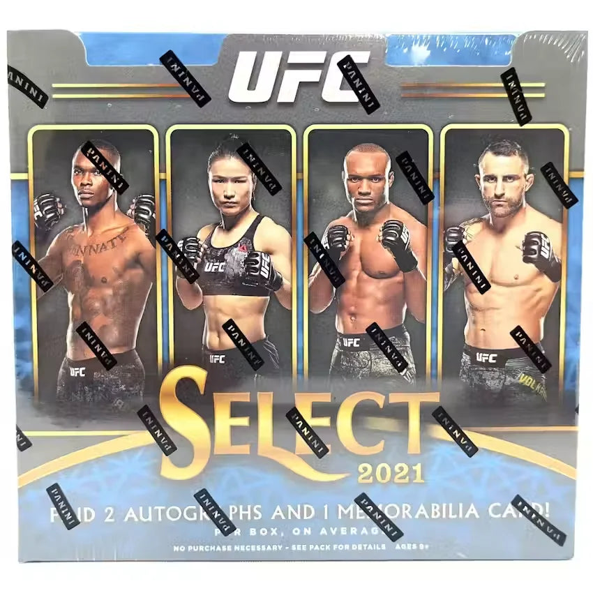 2021 Panini UFC Select Hobby Box | Two Autographs + Memorabilia (Ships Sealed Only) - D