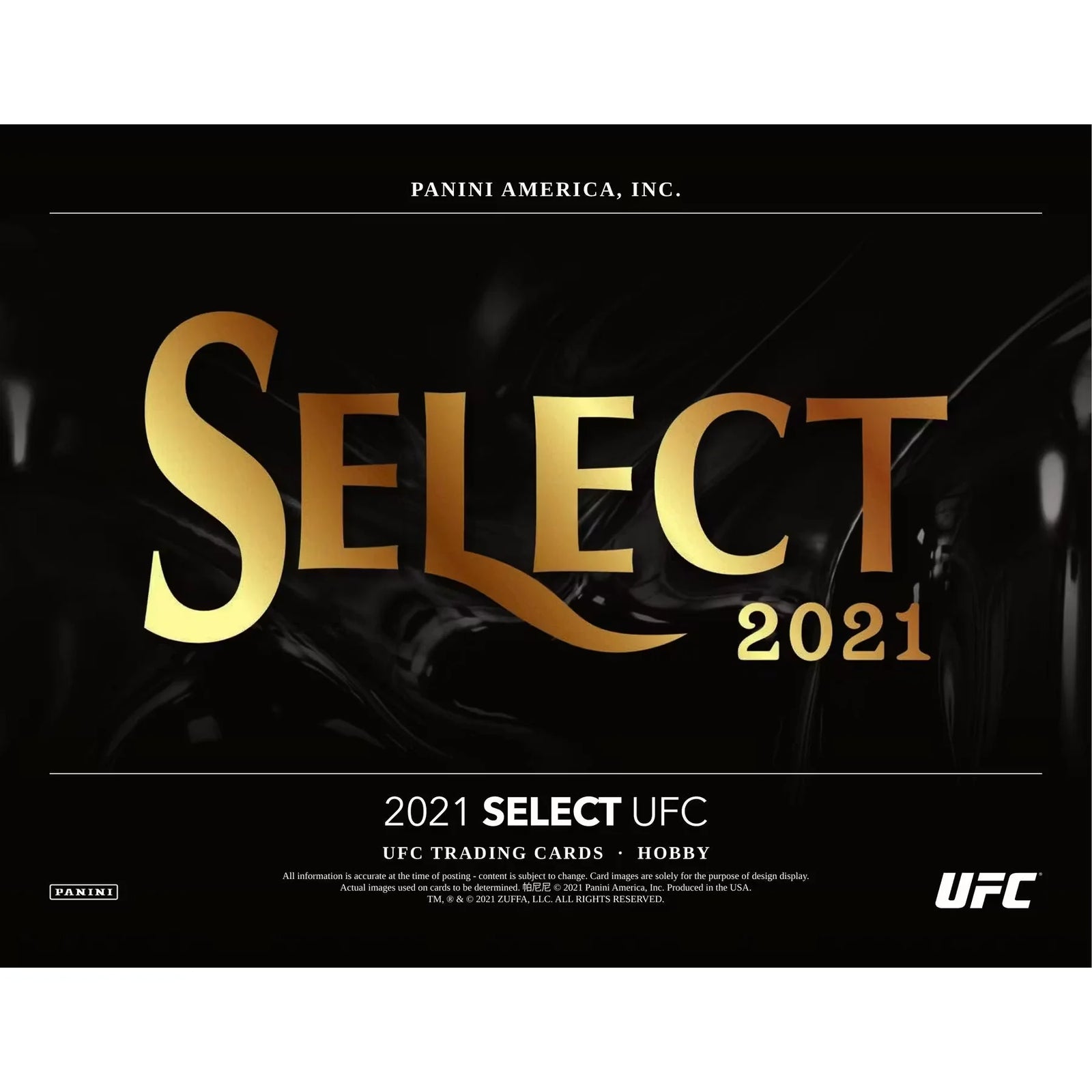2021 Panini UFC Select Hobby Box | Two Autographs + Memorabilia (Ships Sealed Only) - D