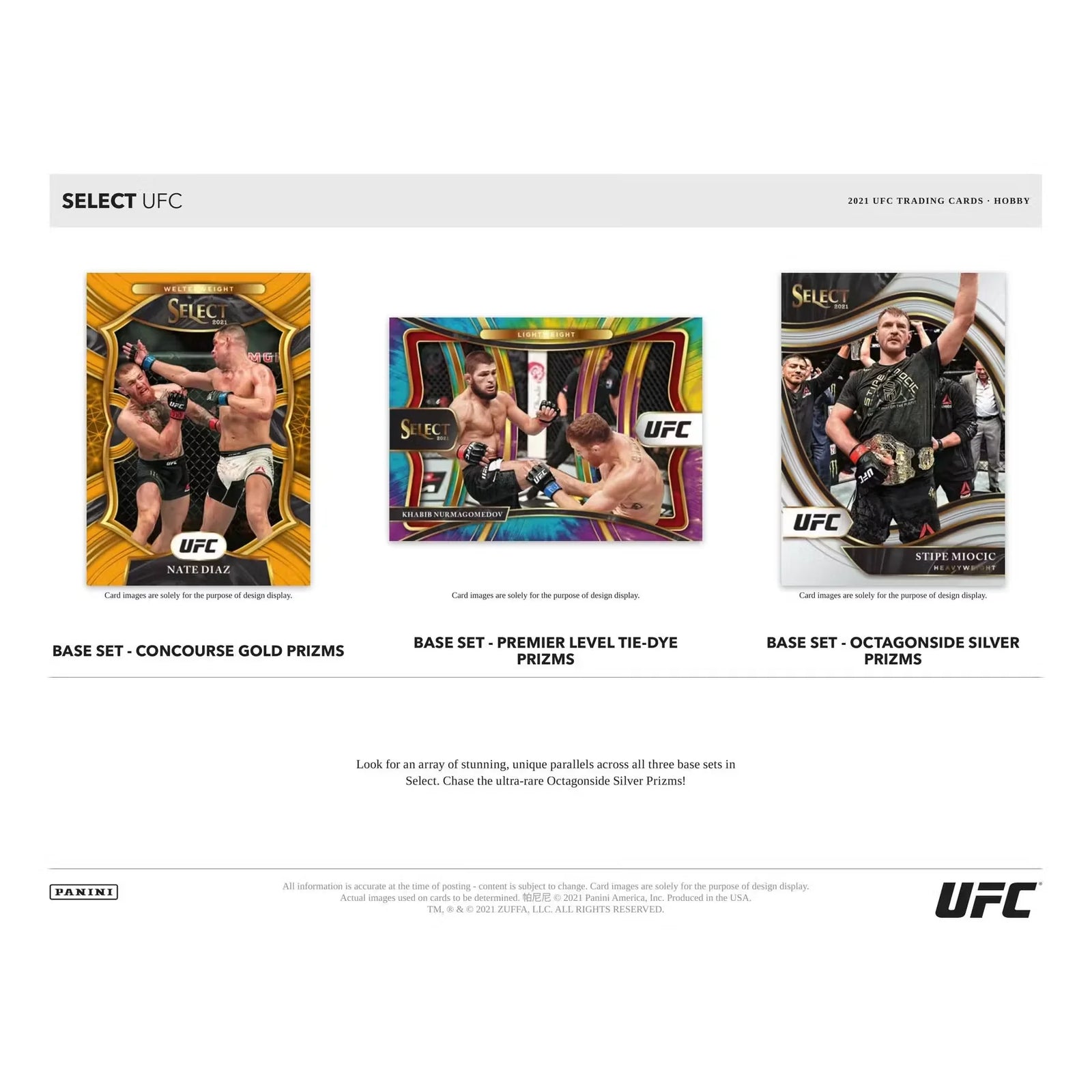 2021 Panini UFC Select Hobby Box | Two Autographs + Memorabilia (Ships Sealed Only) - D