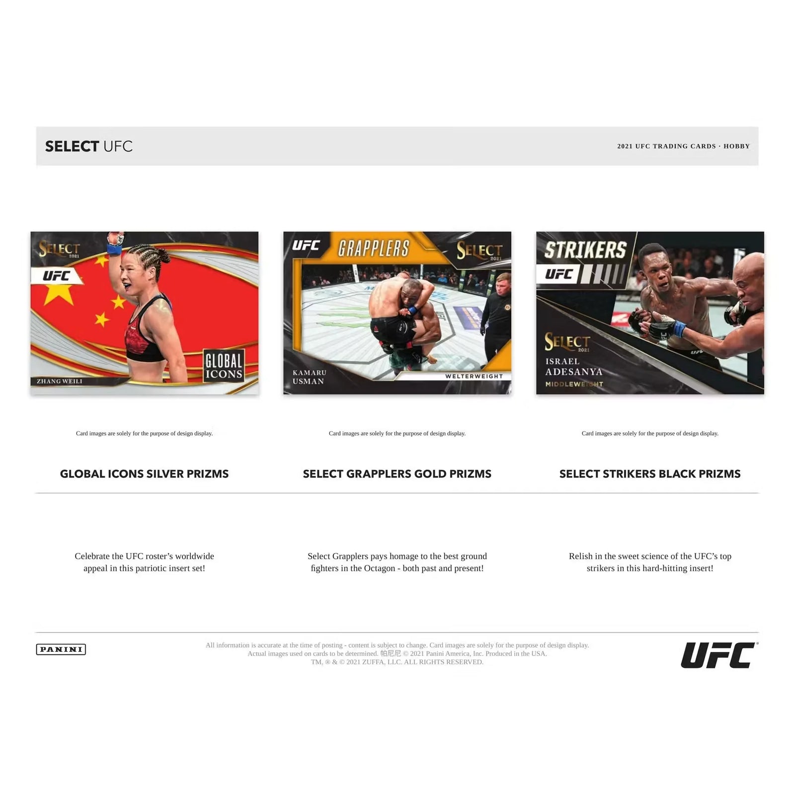 2021 Panini UFC Select Hobby Box | Two Autographs + Memorabilia (Ships Sealed Only) - D