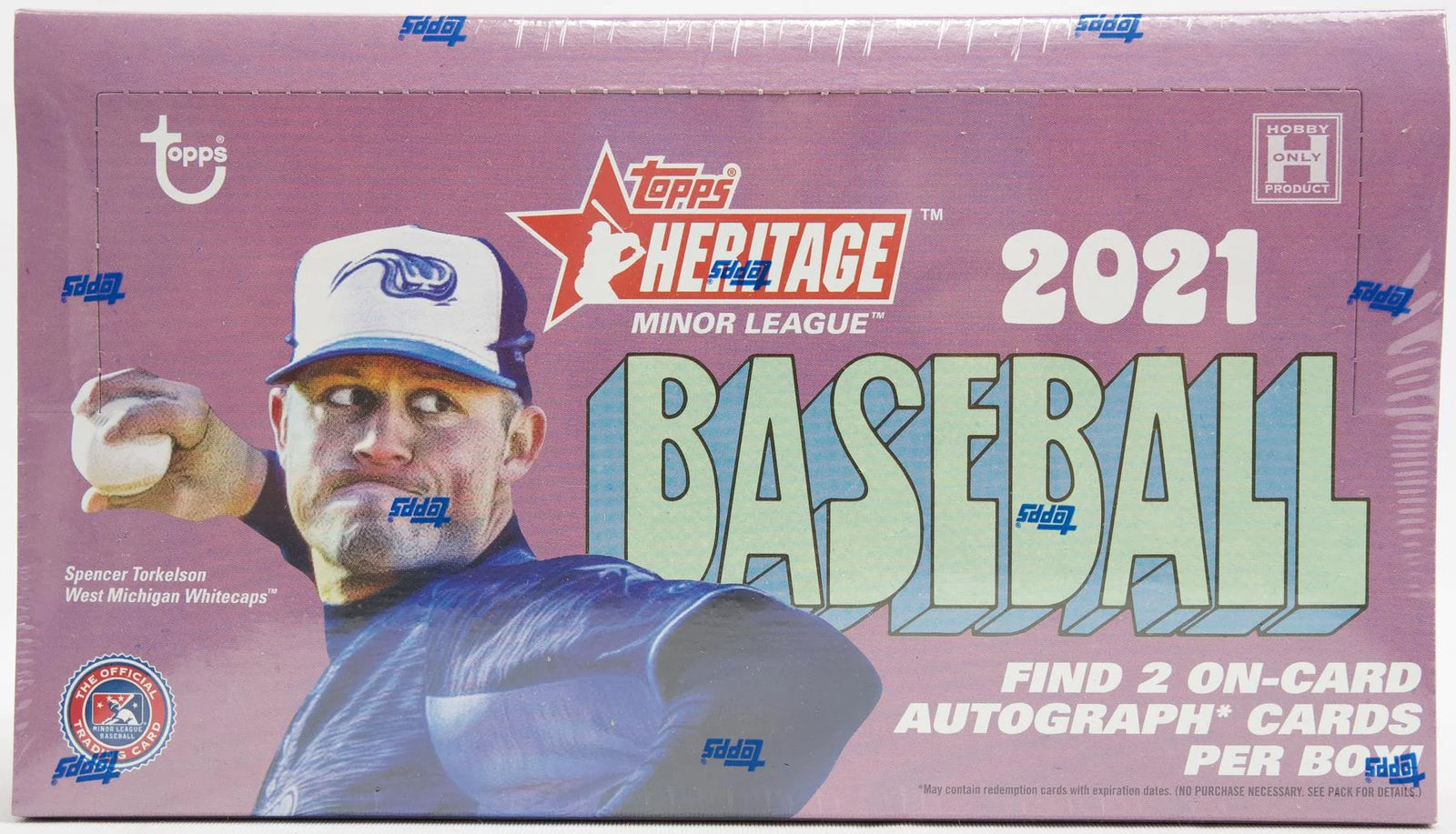 DRAFT - Just In 2021 Topps Heritage Minor League Baseball Hobby Box