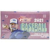 DRAFT - Just In 2021 Topps Heritage Minor League Baseball Hobby Box