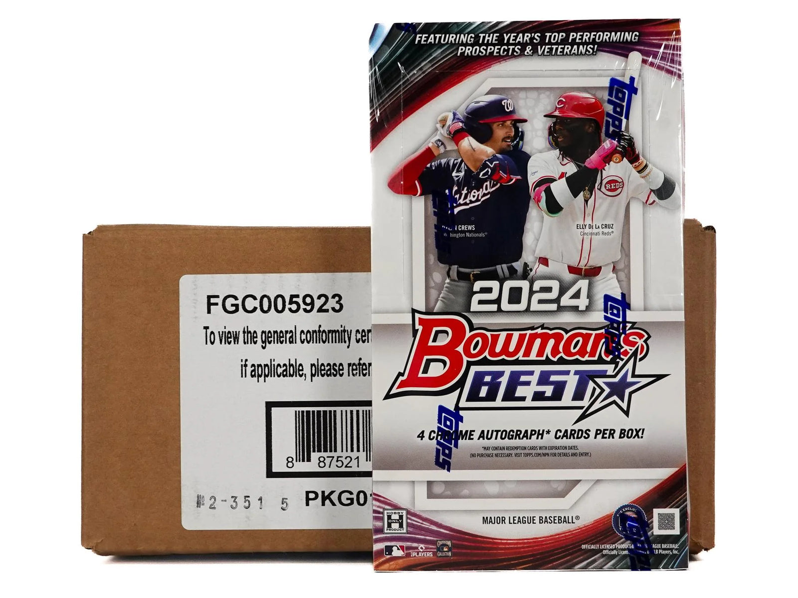 2024 Bowman's Best Baseball Hobby 8-Box Case | Chrome Autographs (Ships Sealed Only)