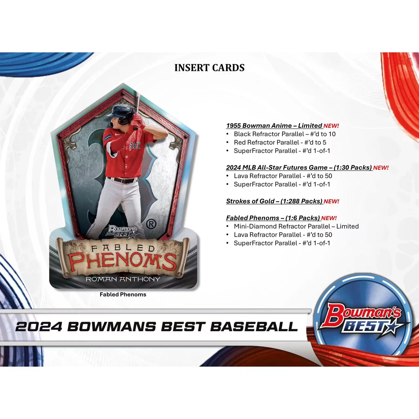 2024 Bowman's Best Baseball Hobby 8-Box Case | Chrome Autographs (Ships Sealed Only)