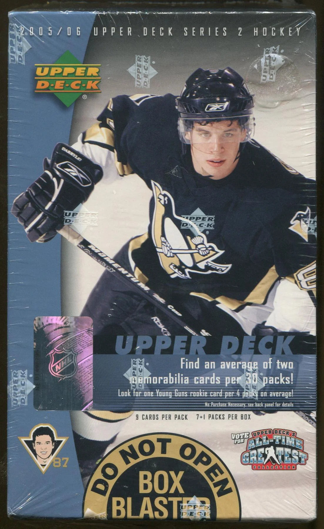 DRAFT - Just In 2005/06 Upper Deck Series 2 Hockey 8-Pack Blaster Box