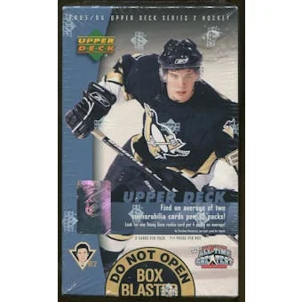 DRAFT - Just In 2005/06 Upper Deck Series 2 Hockey 8-Pack Blaster Box