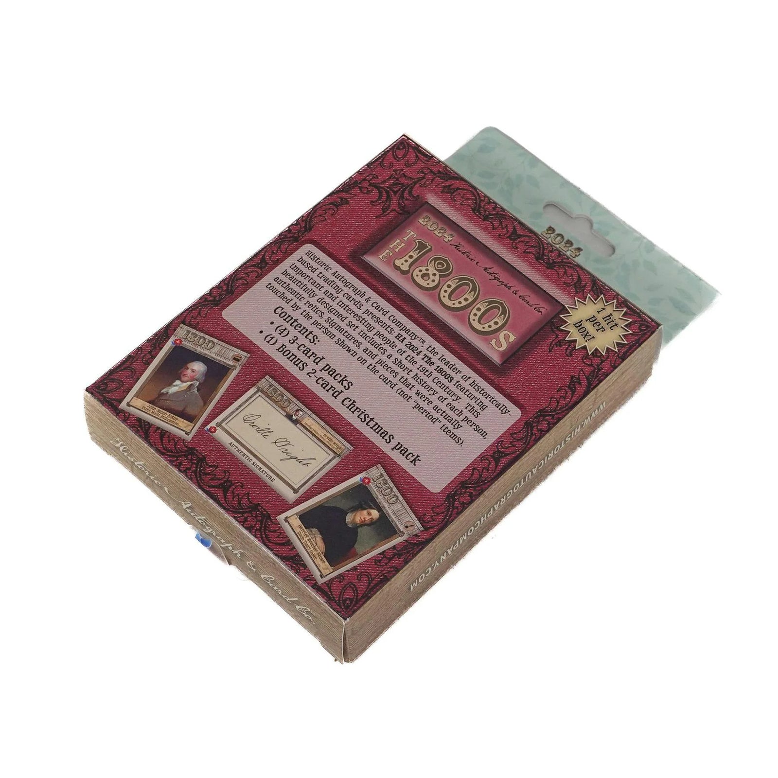 DRAFT - 2024 Historic Autographs The 1800s Trading Cards Hobby Box