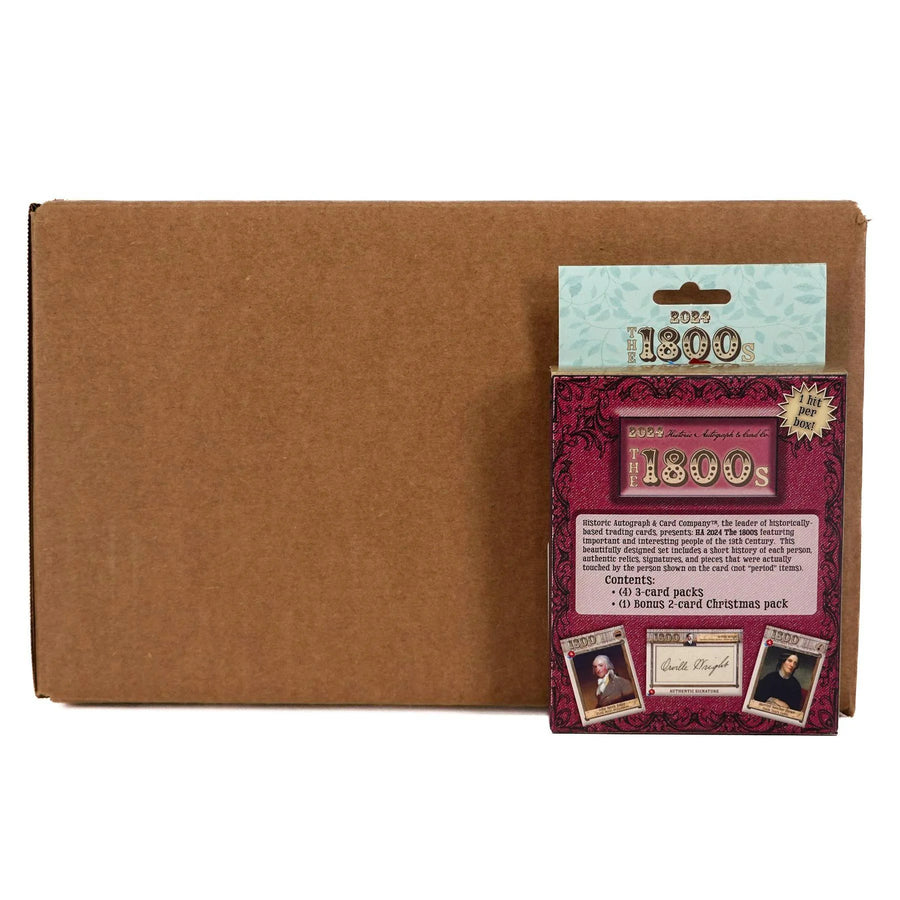 DRAFT - Historic Autographs The 1800s Trading Cards | 2024 Hobby 20-Box Case