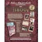 DRAFT - Historic Autographs The 1800s Trading Cards | 2024 Hobby 20-Box Case