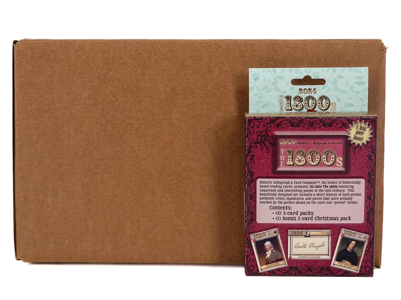 DRAFT - Historic Autographs The 1800s Trading Cards | 2024 Hobby 20-Box Case