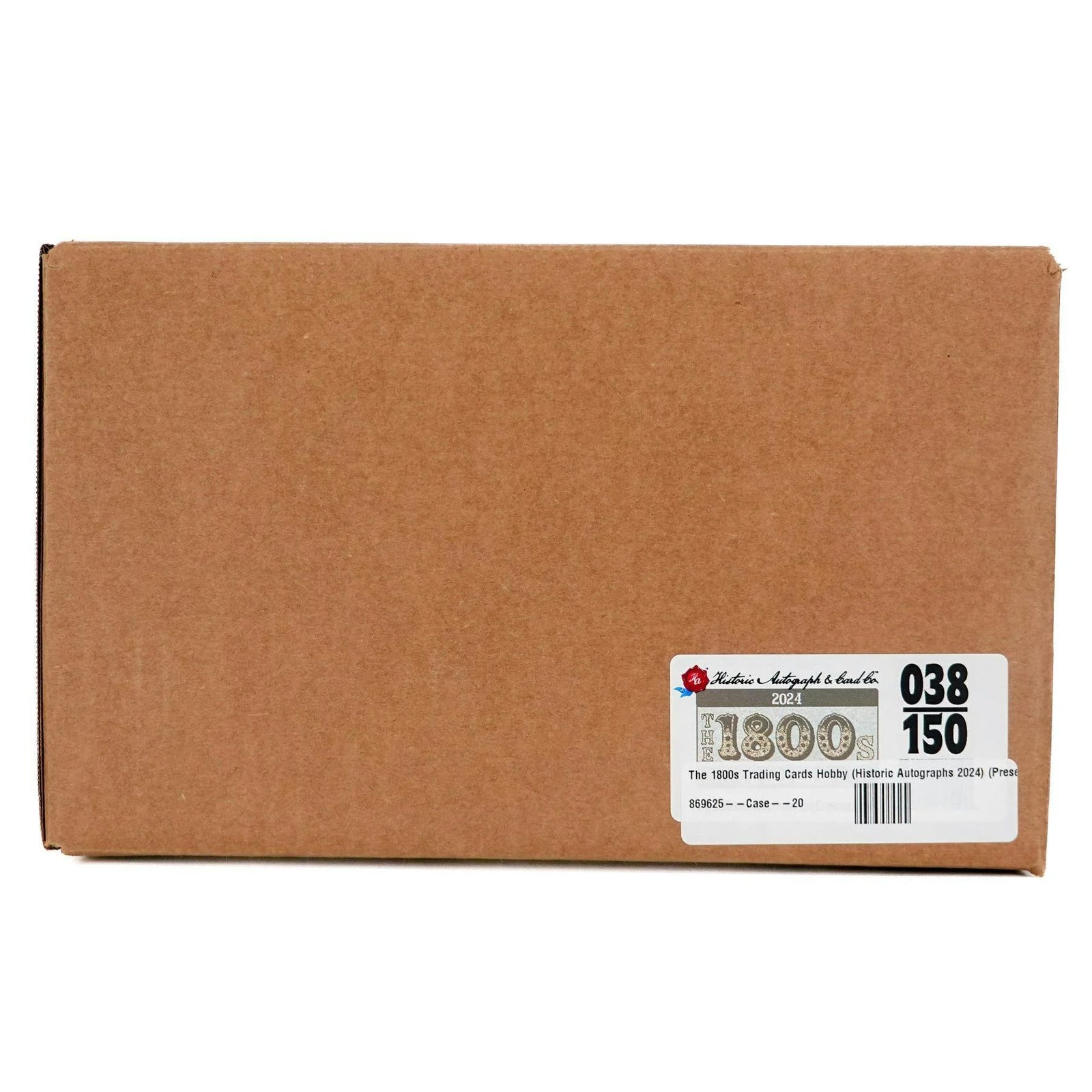 DRAFT - Historic Autographs The 1800s Trading Cards | 2024 Hobby 20-Box Case
