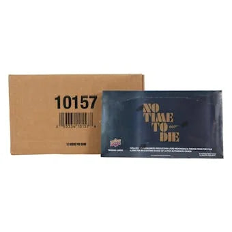 DRAFT - Upper Deck James Bond No Time To Die Hobby 12-Box Case | 2025