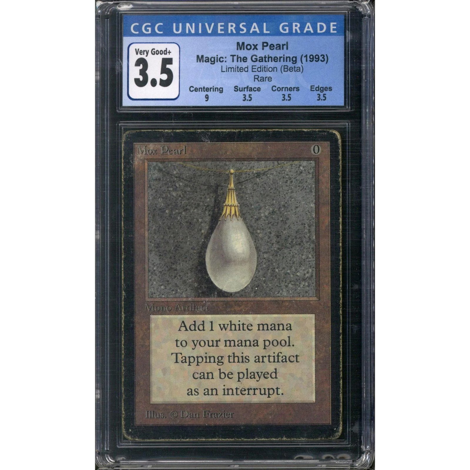 Magic the Gathering Beta Mox Pearl CGC 3.5 | 1994 World Championship